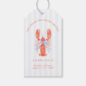 Ze vond haar Maine Squeeze Bruiloftsborrel  Cadeaulabel (Voorkant)