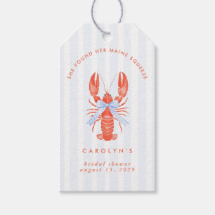 Ze vond haar Maine Squeeze Bruiloftsborrel  Cadeaulabel