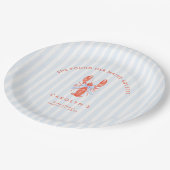 Ze vond haar Maine Squeeze kustkreeft Papieren Bordje (Gekanteld)