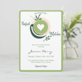 Ze vond haar Matcha-Vrijgezellenfeest Kaart (Staand voorkant)