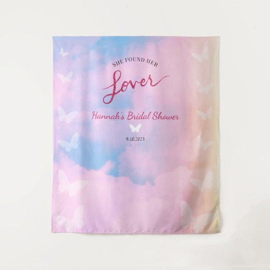 Ze vond haar minnaar wandkleed (Voorkant)