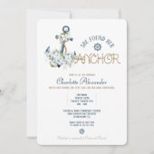 Ze vond haar nautisch Vrijgezellenfeest uitnodigen Kaart (Voorkant)