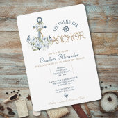 Ze vond haar nautisch Vrijgezellenfeest uitnodigen Kaart