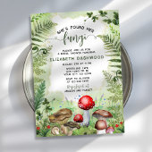 Ze vond haar paddenstoelenbos Vrijgezellenfeest Kaart