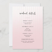 Ze Vond Haar Perfecte Match Bachelorette Weekend Kaart (Achterkant)