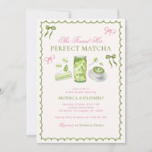 Ze vond haar perfecte matcha boog Vrijgezellenfees Kaart (Voorkant)