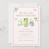 Ze vond haar perfecte matcha boog Vrijgezellenfees Kaart (Voorkant)