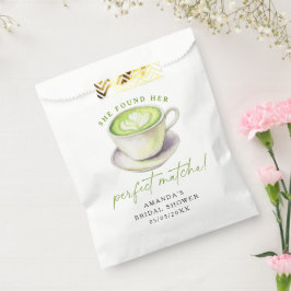 Ze vond haar perfecte matcha bruidsdouche bedankzakje