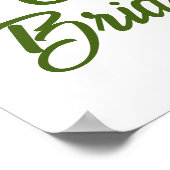 Ze vond haar perfecte Matcha Bruidsdouche Welkom Poster (Hoek)
