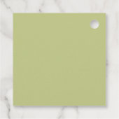 Ze Vond Haar Perfecte Matcha Bruidsuitnodiging Bedankjes Labels (Achterkant)