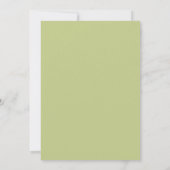 Ze Vond Haar Perfecte Matcha Bruidsuitnodiging Fee Kaart (Achterkant)