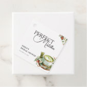 Ze Vond Haar Perfecte Matcha Bruiloftsborrel Bedankjes Labels (In situ)