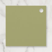 Ze Vond Haar Perfecte Matcha Bruiloftsborrel Bedankjes Labels (Achterkant)