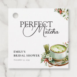 Ze Vond Haar Perfecte Matcha Bruiloftsborrel Bedankjes Labels
