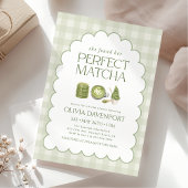 Ze vond haar perfecte Matcha Bruiloftsborrel Kaart