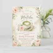 Ze vond haar perfecte Matcha Bruiloftsfeest Kaart (Staand voorkant)