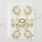 Ze vond haar perfecte Matcha Bruiloftsfeest Kaart (Achterkant)
