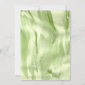 Ze vond haar perfecte matcha elegante Vrijgezellen Kaart (Achterkant)