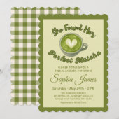 Ze vond haar perfecte matcha Vrijgezellenfeest Kaart (Voorkant / Achterkant)