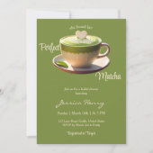 Ze vond haar perfecte Matcha Vrijgezellenfeest Kaart (Voorkant)