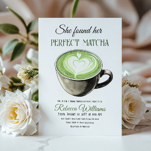 Ze vond haar perfecte Matcha Vrijgezellenfeest Kaart