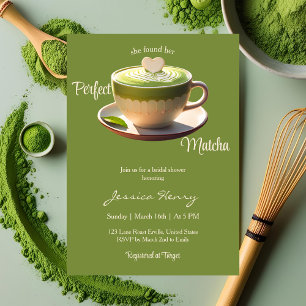 Ze vond haar perfecte Matcha Vrijgezellenfeest Kaart
