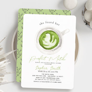 Ze vond haar perfecte Matcha Vrijgezellenfeest Kaart
