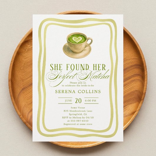 Ze vond haar perfecte Matcha Vrijgezellenfeest uit Kaart