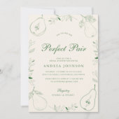 Ze vond haar perfecte paar peer Vrijgezellenfeest Kaart (Voorkant)