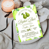 Ze vond haar perfecte peer elegante Vrijgezellenfe Kaart