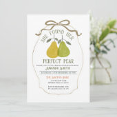 Ze vond haar perfecte peer Vrijgezellenfeest Kaart (Staand voorkant)