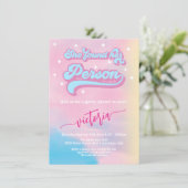 Ze vond haar Persoon Pop Star Disco Party Kaart (Staand voorkant)