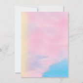 Ze vond haar Persoon Pop Star Disco Party Kaart (Achterkant)