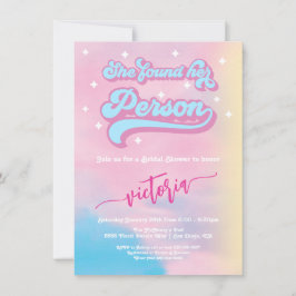 Ze vond haar Persoon Pop Star Disco Party Kaart