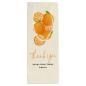 Ze vond haar Squeeze Bruidsmeisje Shower Wijn Cadeautas (Achterkant)