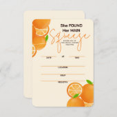 Ze vond haar Squeeze Bruidsmeisjesfeest RSVP Kaartje (Voorkant / Achterkant)