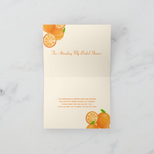 Ze vond haar Squeeze Bruiloft Feest Bedankkaart (Binnen)