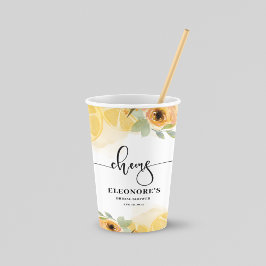 Ze vond haar Squeeze Bruiloftsborrel  Papieren Bekers