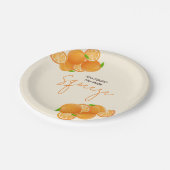 Ze vond haar Squeeze Bruiloftsshower Papieren Bordje (Gekanteld)