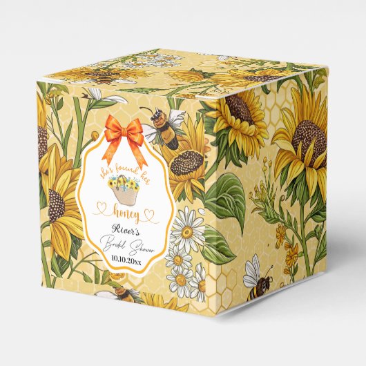 Ze vond haar Vrijgezellenfeest Bedankdoosjes (Voorkant Zijde)