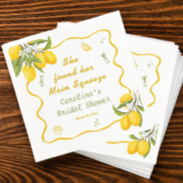 Ze vond haar Vrijgezellenfeest Lemon Servet