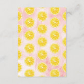 Ze vond haar Vrijgezellenfeest op het hoofdplein Informatiekaartje (Achterkant)