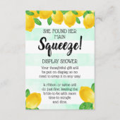 Ze vond haar Vrijgezellenfeest op het hoofdplein Informatiekaartje (Voorkant)