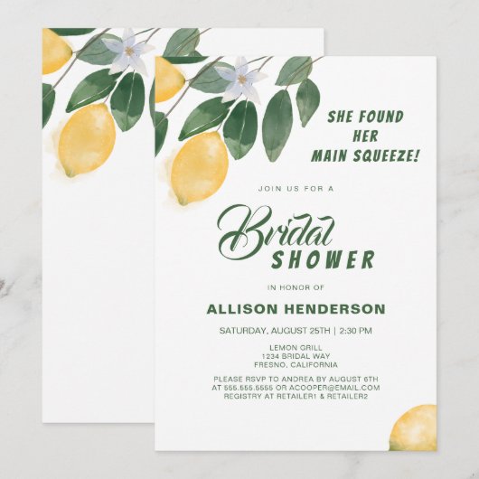 Ze vond haar Vrijgezellenfeest op het hoofdplein Kaart (Voorkant / Achterkant)