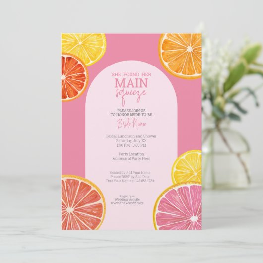 Ze vond haar Vrijgezellenfeest op het hoofdplein Kaart (Staand voorkant)