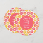 Ze vond haar Vrijgezellenfeest op het hoofdplein Kaart (Voorkant / Achterkant)