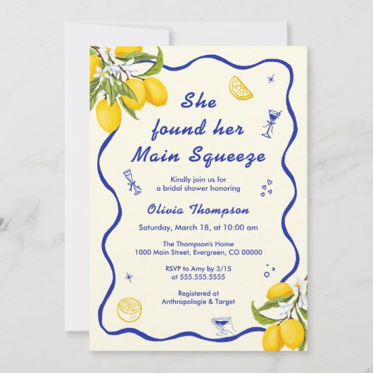 Ze vond haar Vrijgezellenfeest op het hoofdplein Kaart (Voorkant)