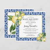 Ze vond haar Vrijgezellenfeest op het hoofdplein Kaart (Voorkant / Achterkant)