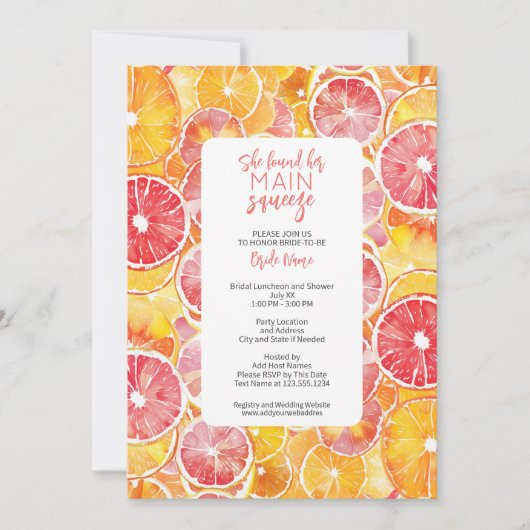 Ze vond haar Vrijgezellenfeest op het hoofdplein Kaart (Voorkant)