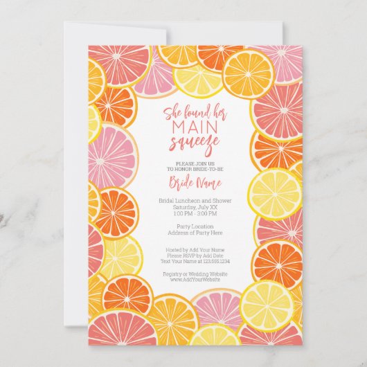 Ze vond haar Vrijgezellenfeest op het hoofdplein Kaart (Voorkant)